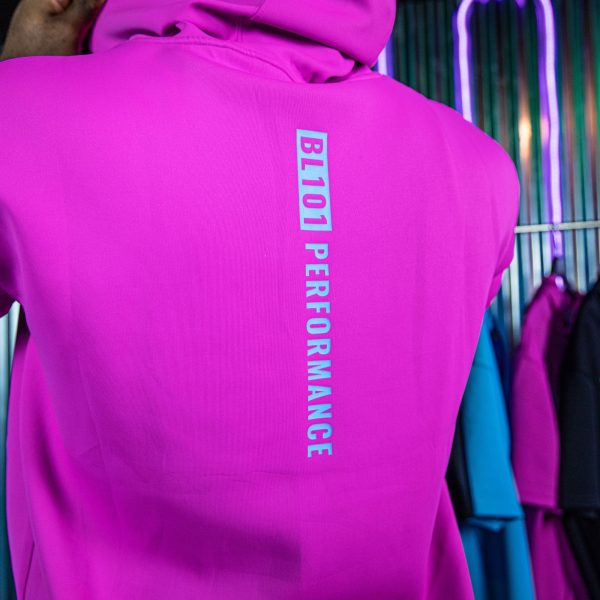 BSBL-SZN Youth Short Sleeve Hoodie V3 Cotton Candy Pink - Image 5