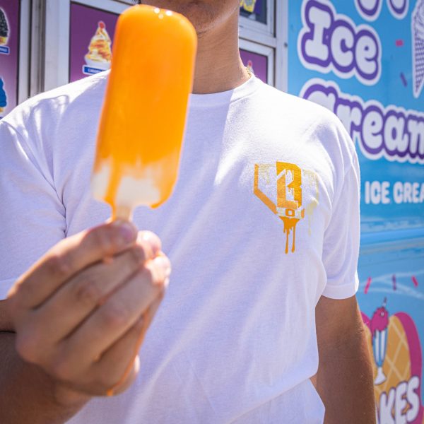 Ice Cream Youth Tee - Creamsicle - Image 3