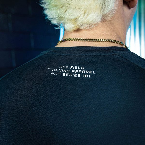 Diamond Tech Youth Tee - Black/White - Image 3
