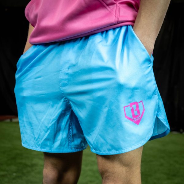 Pro Series Youth Shorts with Liner - Blue - Image 5
