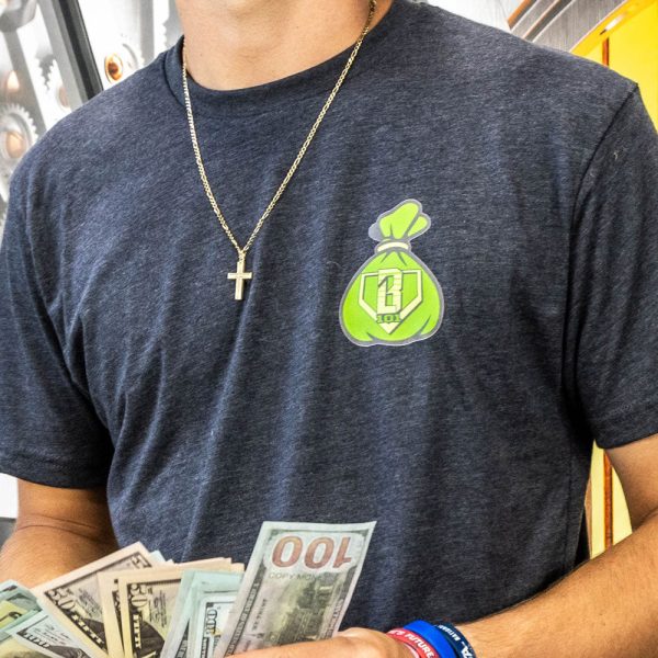 Bag Chaser Youth Tee - Gray - Image 2