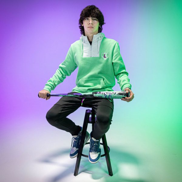Double Play 1/4 Zip Hoodie - Infinity - Image 3