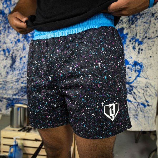 Splatter Youth Shorts - Galaxy - Image 2