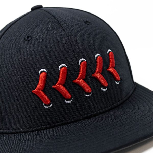 Buzz the Tower Hat - Black/Red - Image 2