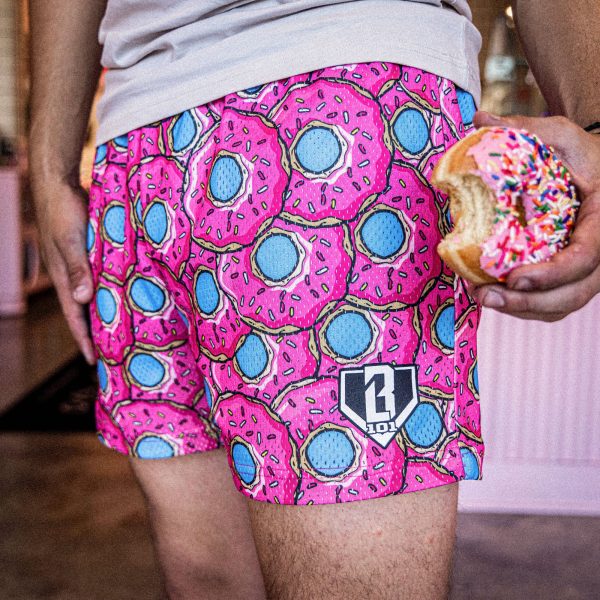 Donut Youth Shorts - Strawberry - Image 2