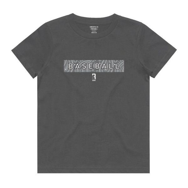 Paisley Youth Tee - Gray