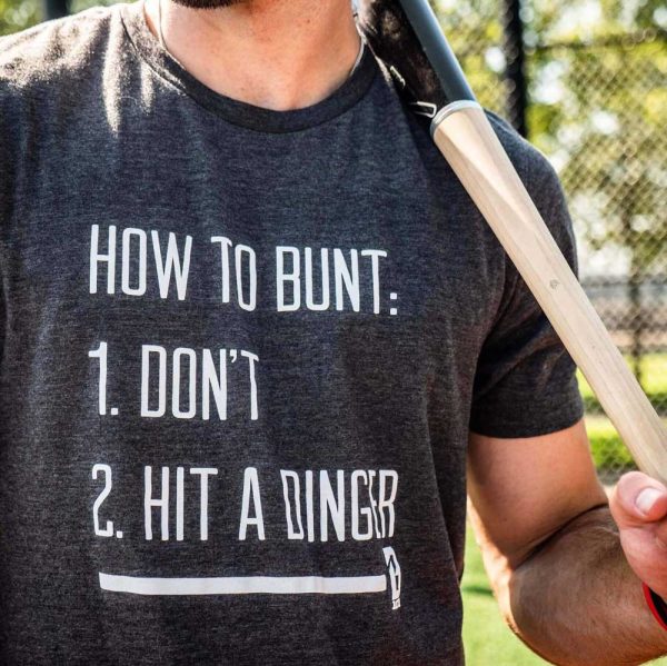How to Bunt Tee - Gray - Image 2