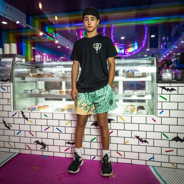 Ice Cream Youth Shorts - Mint - Image 4
