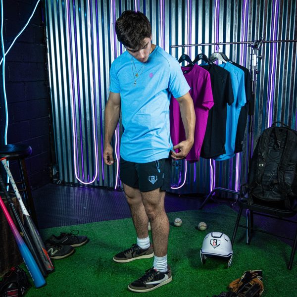 Diamond Tech Tee - Cotton Candy Blue - Image 4