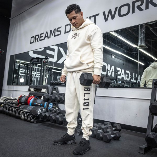 Off-Field Performance Hoodie - Bone/Black - Image 5