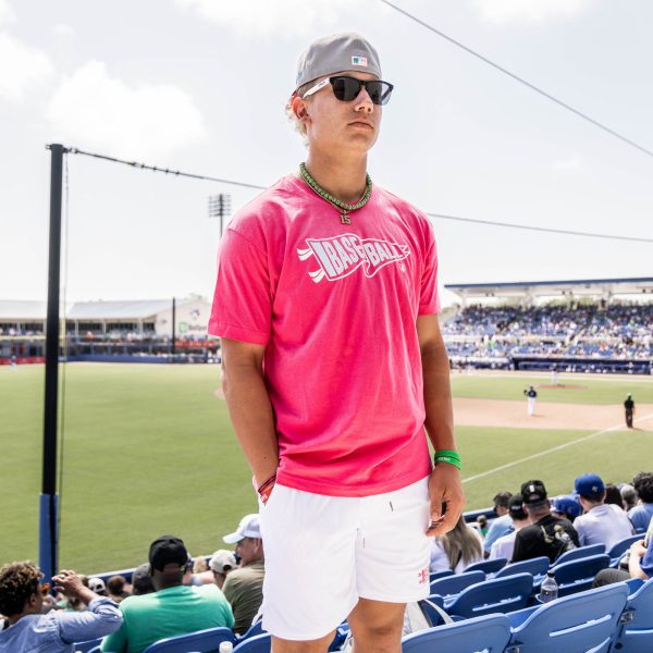 Pennant Tee - Cotton Candy Pink - Image 2