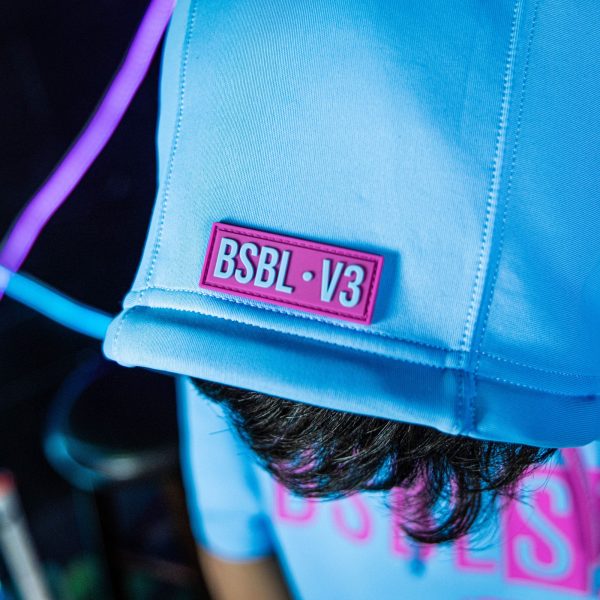 BSBL-SZN Short Sleeve Hoodie V3 Cotton Candy Blue - Image 11