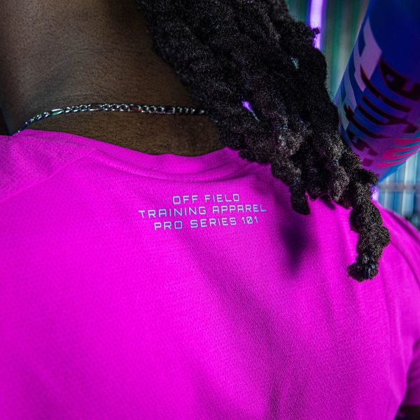 Diamond Tech Youth Tee - Cotton Candy Pink - Image 4