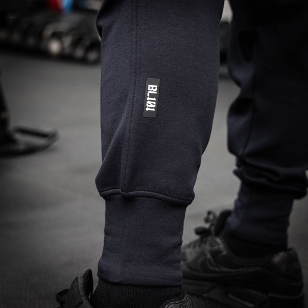 Diamond Relaxed Fit Joggers - Black/White - Image 6