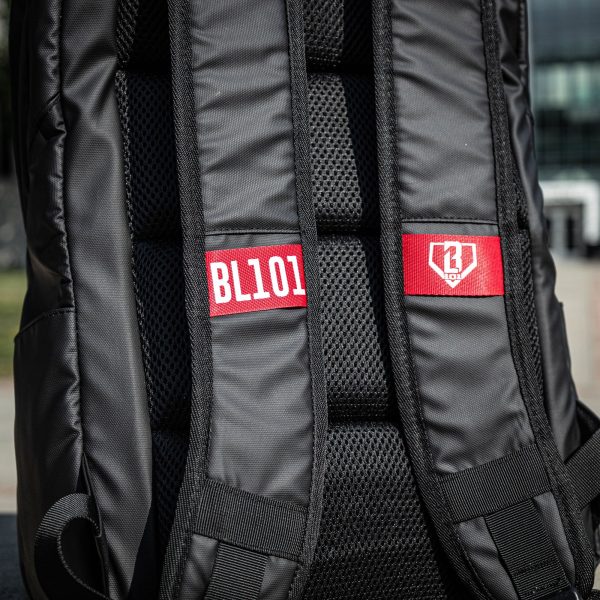 Baseball Seams Backpack - Black - Image 5