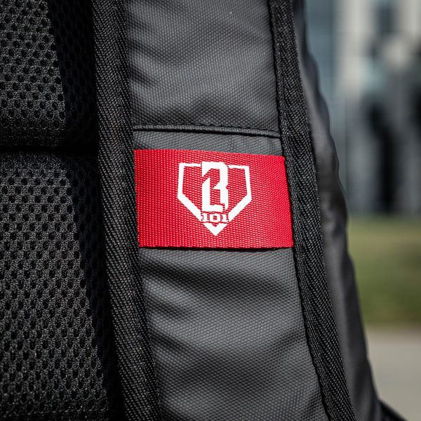 Baseball Seams Backpack - Black - Image 8
