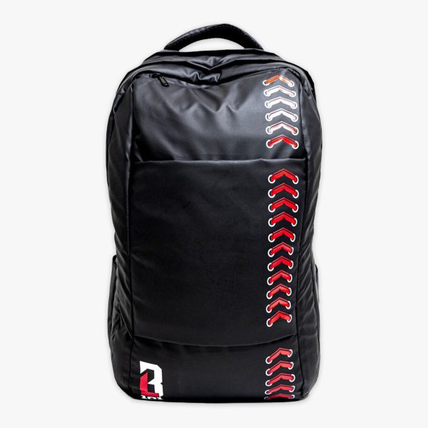 Baseball Seams Backpack - Black