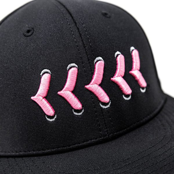 Buzz the Tower Hat - Black/Pink - Image 3