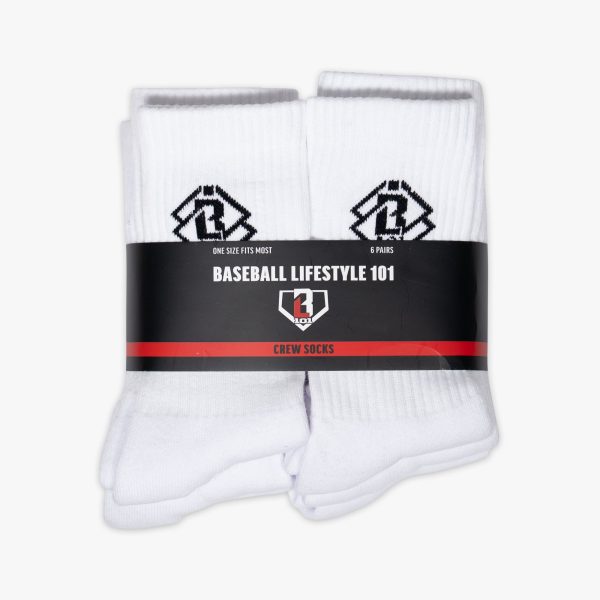 Diamond Tech Crew Socks - 6 Pack - Image 2