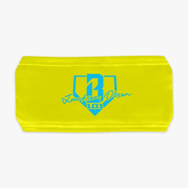 Jackson Olson Signature Headband - Highlighter Yellow