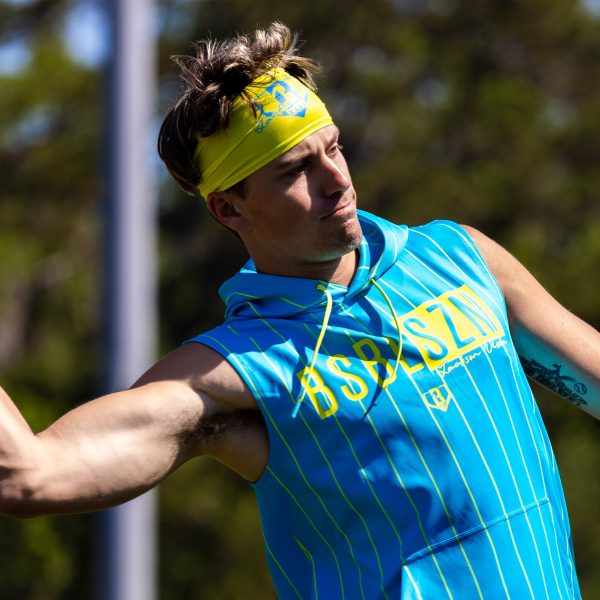 Jackson Olson Signature Headband - Highlighter Yellow - Image 3