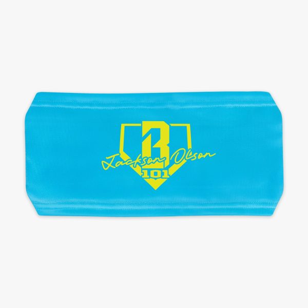 Jackson Olson Signature Headband - Blue/Yellow