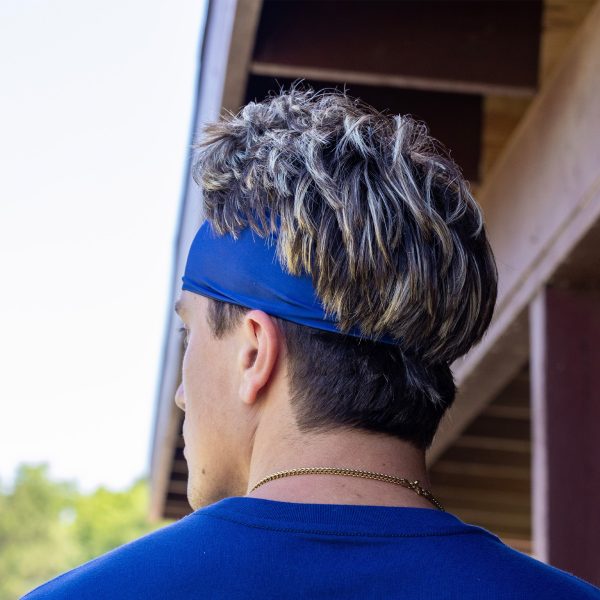 Jackson Olson Signature Headband - Navy/Bone - Image 3