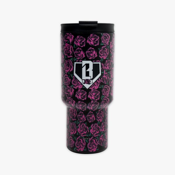 Trek Pivot Tumbler with Flip Lid - 30 OZ - Roses