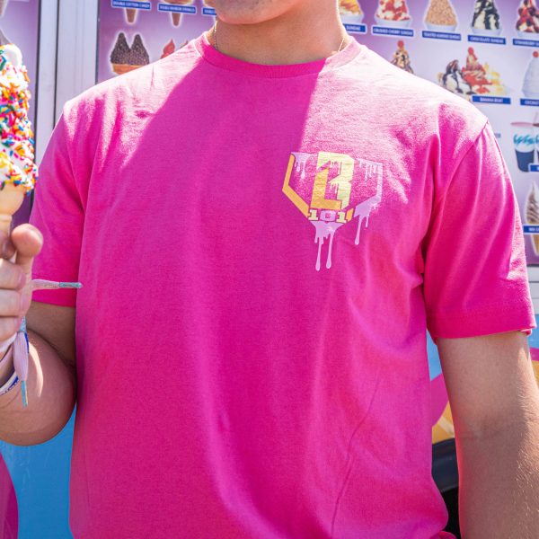 Ice Cream Youth Tee - Strawberry Banana - Image 2