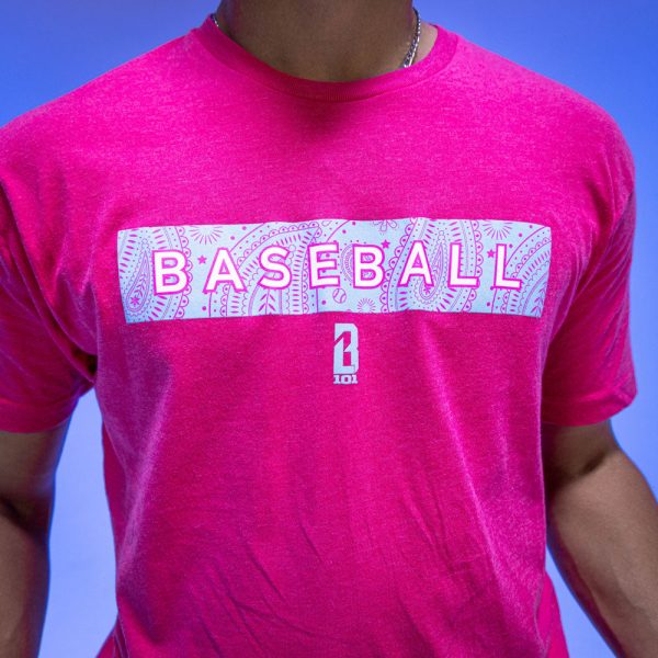 Paisley Youth Tee - Cotton Candy Pink - Image 2