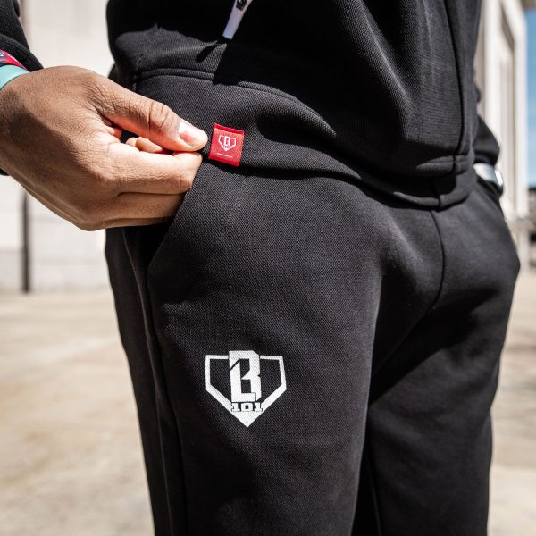 Game Day Joggers - Black/White - Image 3