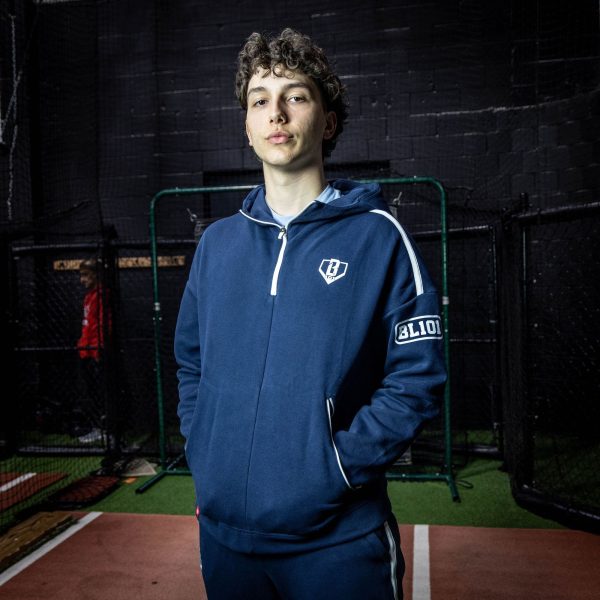 Game Day 1/4 Zip Hoodie - Navy - Image 3