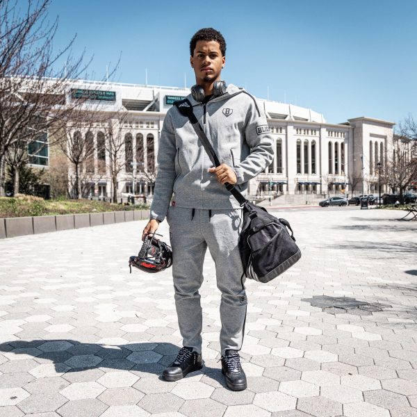 Game Day 1/4 Zip Hoodie - Gray/Black - Image 2