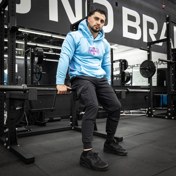Off-Field Performance Hoodie - Cotton Candy Blue - Image 6