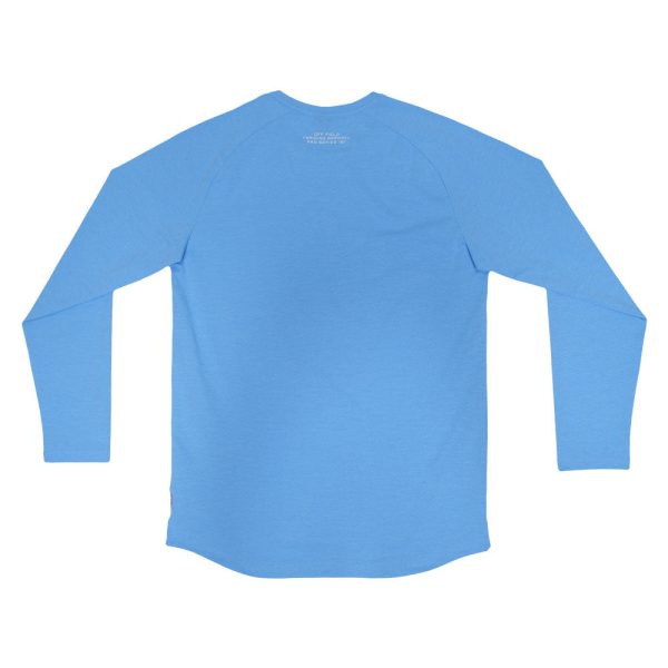Diamond Tech Youth Long Sleeve - Cotton Candy Blue - Image 2