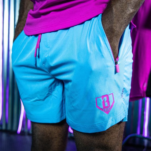 Pro Series Youth Shorts V2 - Blue - Image 3
