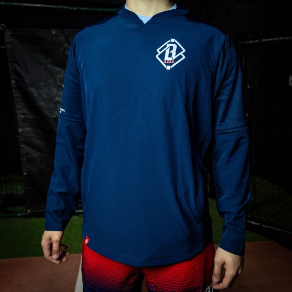 Diamond Hybrid Jacket - Navy - Image 5