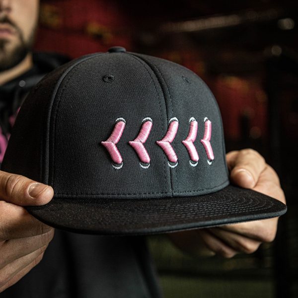 Buzz the Tower Hat - Black/Pink - Image 5