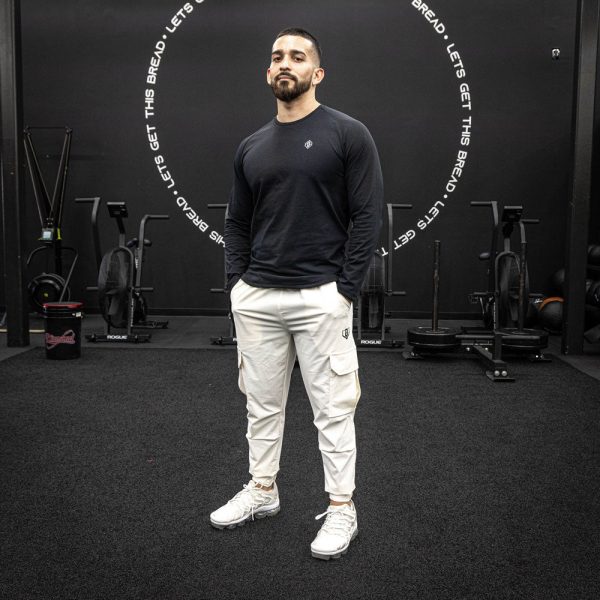 Diamond Tech Long Sleeve - Black/White - Image 7