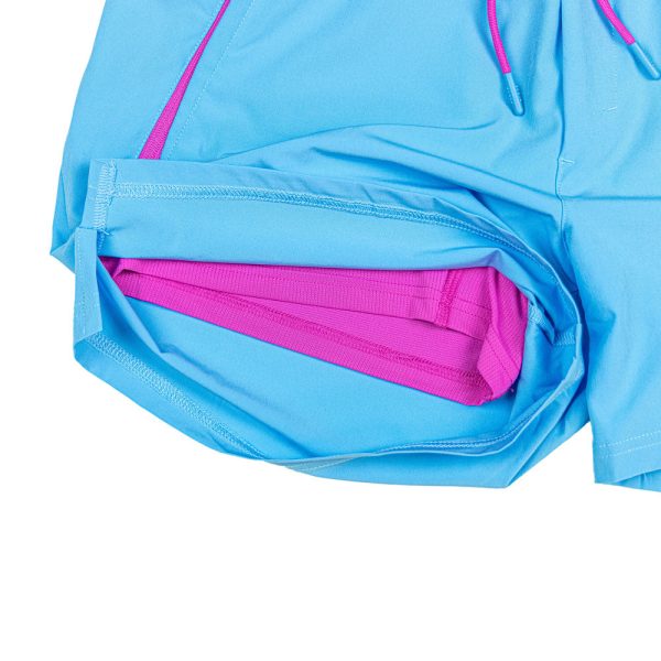 Pro Series Youth Shorts V2 with Liner - Blue - Image 3