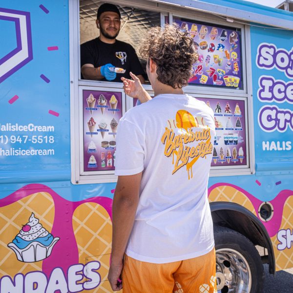 Ice Cream Youth Tee - Creamsicle - Image 2