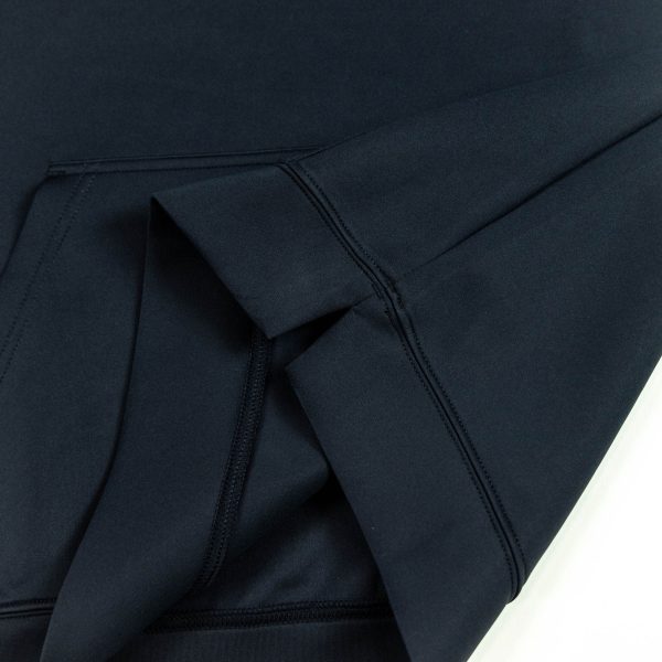 BSBL-SZN Short Sleeve Hoodie V3 Black/White - Image 8