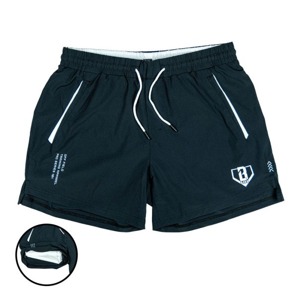 Pro Series Youth Shorts V2 with Liner - Black/White