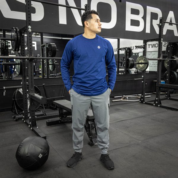Diamond Tech Long Sleeve  - Navy - Image 7