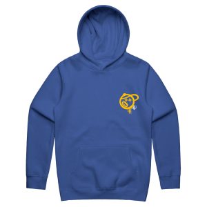 Vandal Youth Hoodie - Blue/Yellow/White