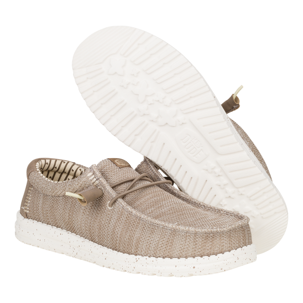 Wally Stretch Sox Wide - Tan - Image 3