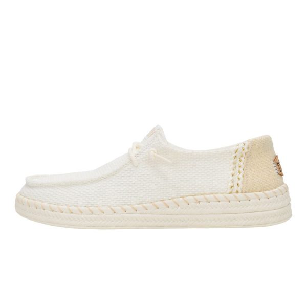 Wendy Espadrille Woven - White - Image 9