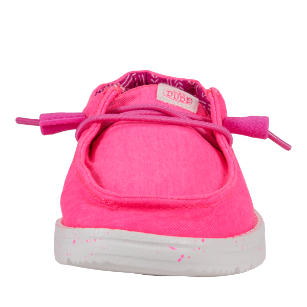 Wendy Youth Stretch Canvas - Neon Pink - Image 4