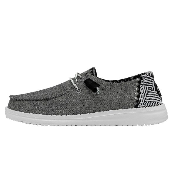Wendy Chambray Woven - Onyx - Image 8