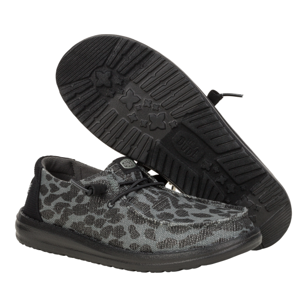 Wendy Leopard Sparkle - Black - Image 3